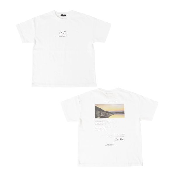 ＯＥ天竺・接触冷感ドロップショルダーバックフォト半袖Tシャツ