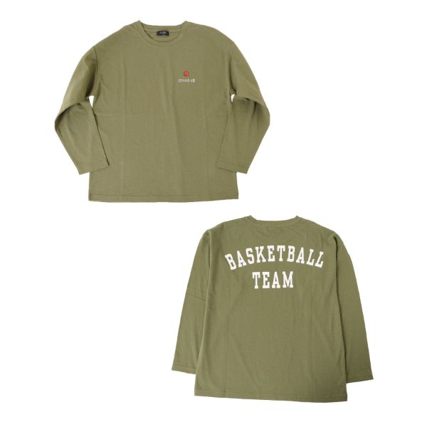 天竺・部活Ｔシャツ（バスケットボール）