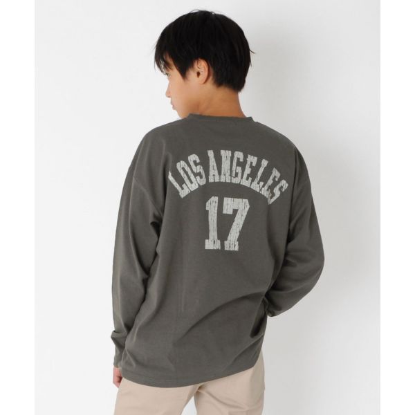 天竺・アソートプリント長袖Tシャツ