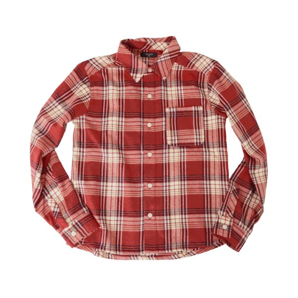 ネルチェック・長袖シャツ