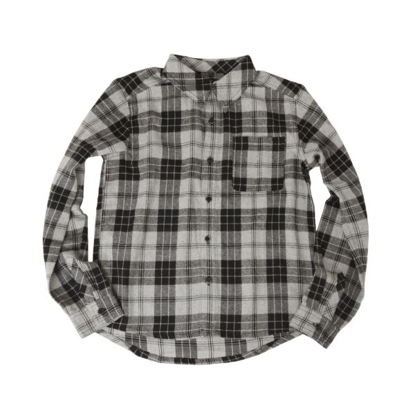 ネルチェック・長袖シャツ