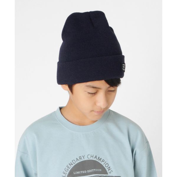 ネーム付きニットキャップ