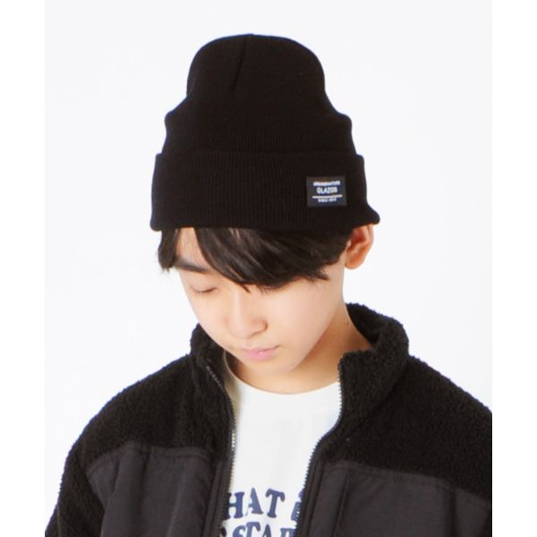 ネーム付きニットキャップ