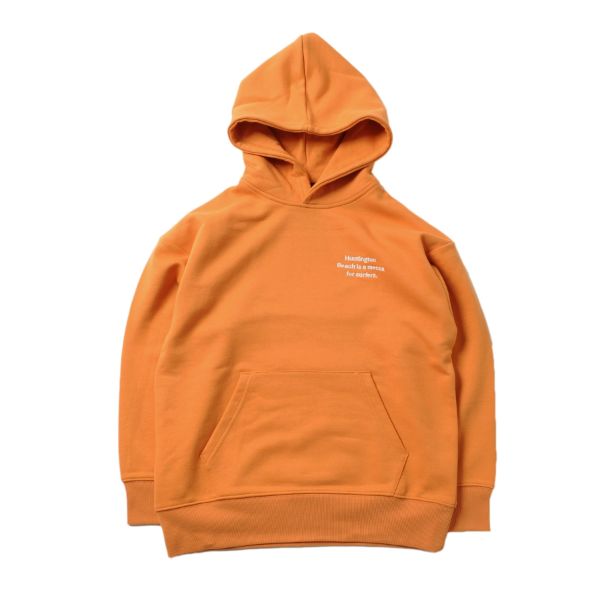 裏毛・ロゴプリントプルパーカー（セットアップ対応）