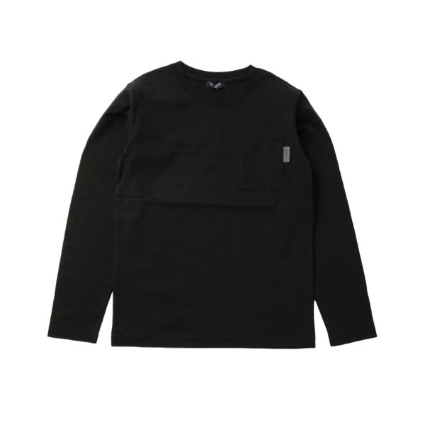 タフ天竺・リフレクトネーム付ポケット長袖Ｔシャツ