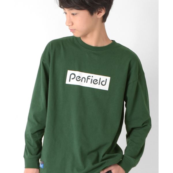 【Penfield】ロゴプリント長袖Tシャツ