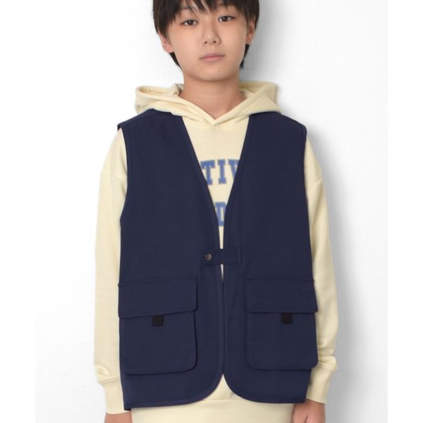 【大人向けサイズあり】ポリツイルフィッシャーマンベスト