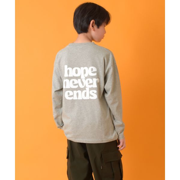 【グラコレ】アソートバックプリント長袖Tシャツ