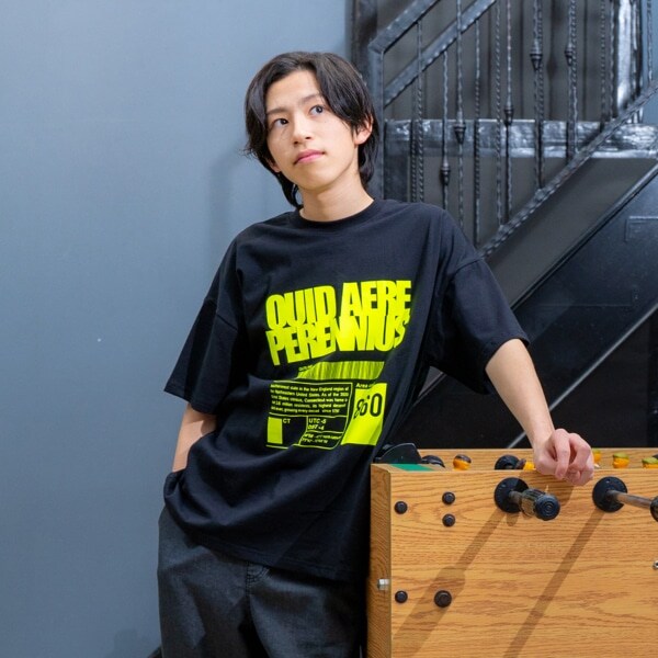 【大人向けサイズあり】【STREET】【防汚加工】アソートリフレクタープリント半袖Tシャツ