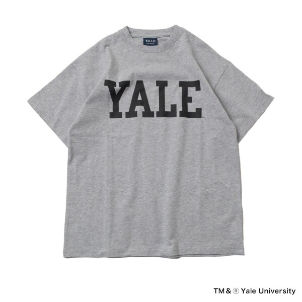 【大人向けサイズあり】【YALE】コットン・半袖YALEロゴTシャツ