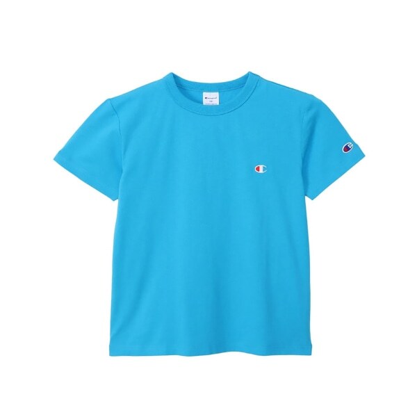 【Champion】ワンポイント刺繍半袖Tシャツ