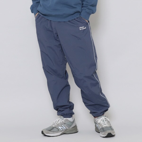 【大人向けサイズあり】【セットアップ対応】【あったか】ナイロン起毛裏地付きジョガーパンツ