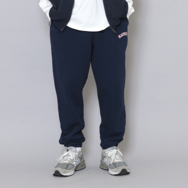 【大人向けサイズあり】【NAUTICA】フロントロゴ刺繍スウェットパンツ