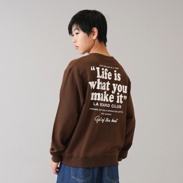 【大人向けサイズあり】【プチプラ】アソートバックプリントトレーナー