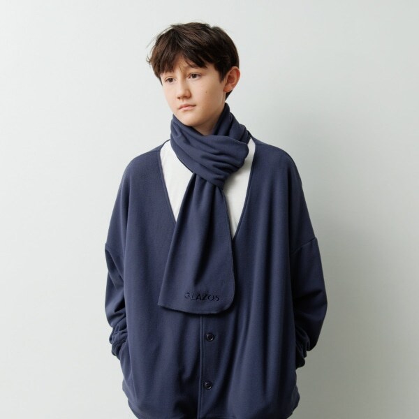 【大人向けサイズあり】【あったか】マイクロフリース・カーディガン