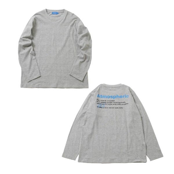 【大人向けサイズあり】【プチプラ】バックロゴ長袖Tシャツ