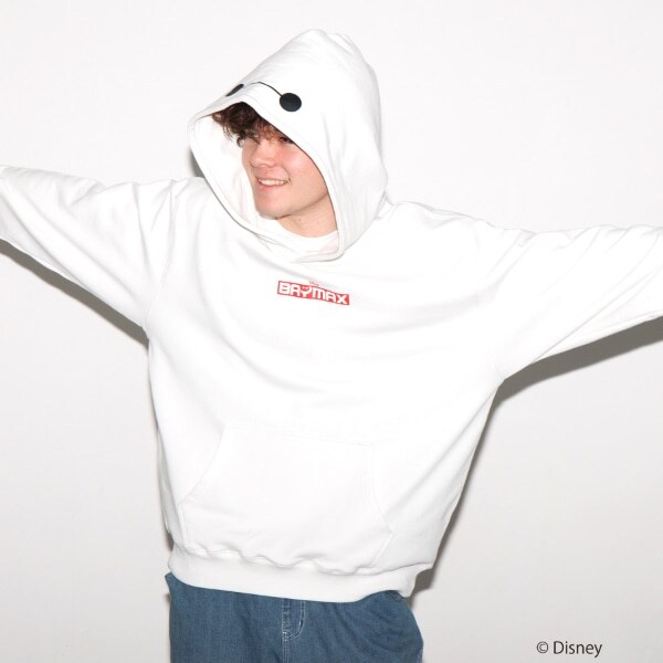 【DISNEY】BAYMAX / バックプリントパーカー