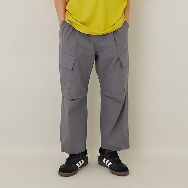 【大人向けサイズあり】【Easycare】ポリリップ・８分丈パンツ