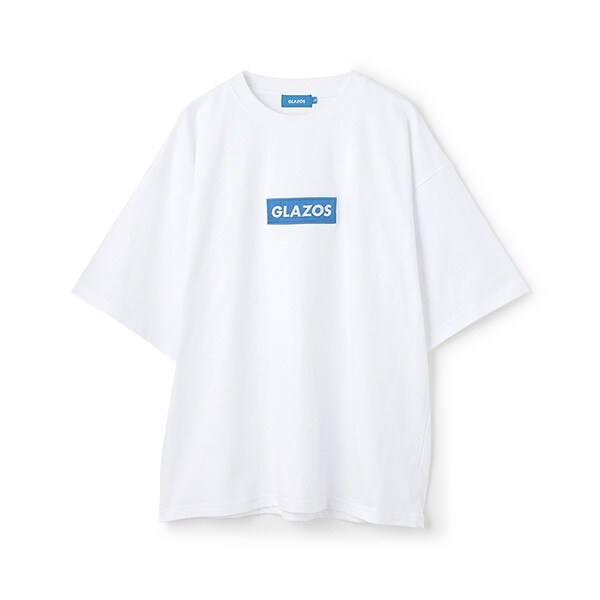 【大人向けサイズあり】【ヘビーウェイト天竺】BOX刺しゅうロゴTシャツ