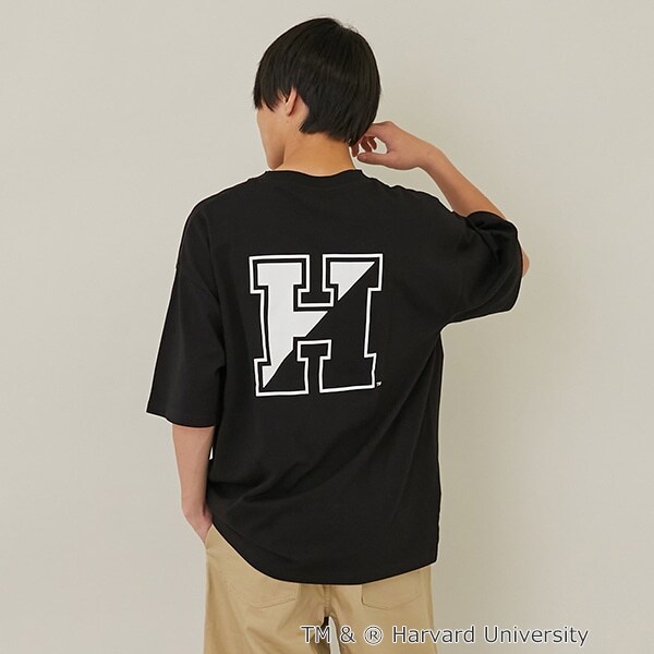 【大人向けサイズあり】【接触冷感】ハイクールコットン・ハーバード大学半袖Tシャツ