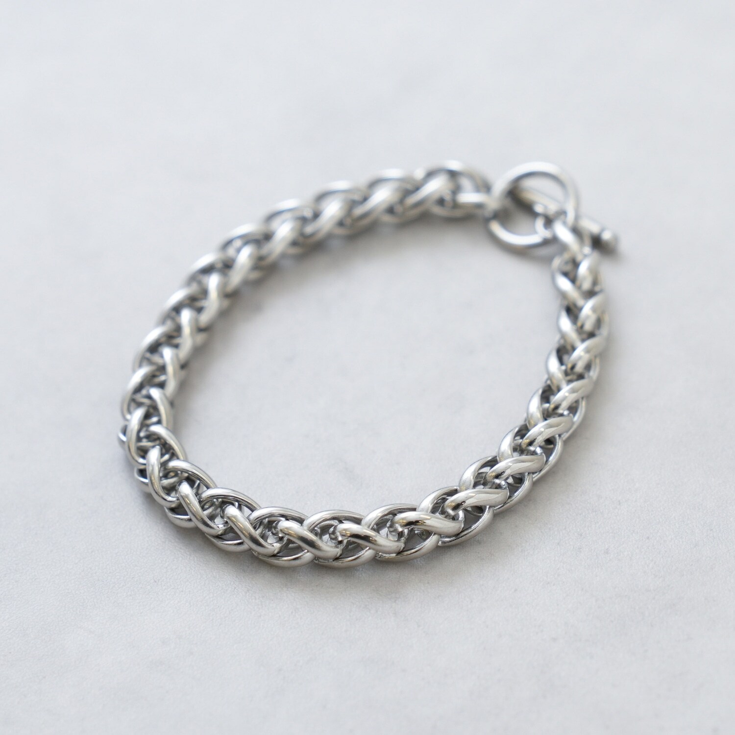 ワイドチェーンバングル