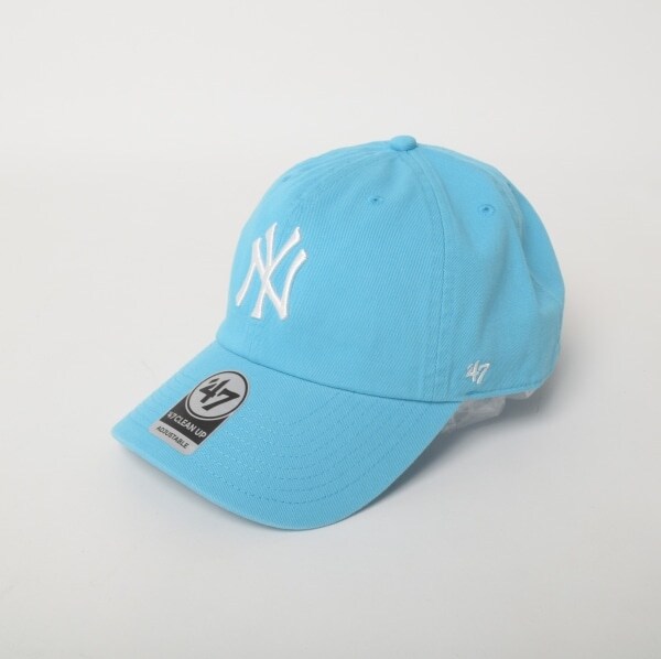 【‘47】CLEAN UP ロゴ刺繍キャップ