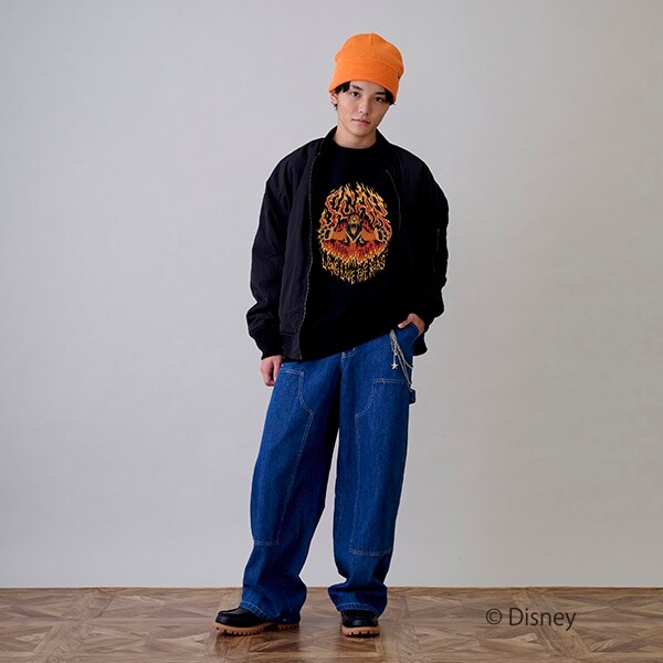 【GLSW.】【DISNEY VILLAINS】裏起毛アソートプリントトレーナー