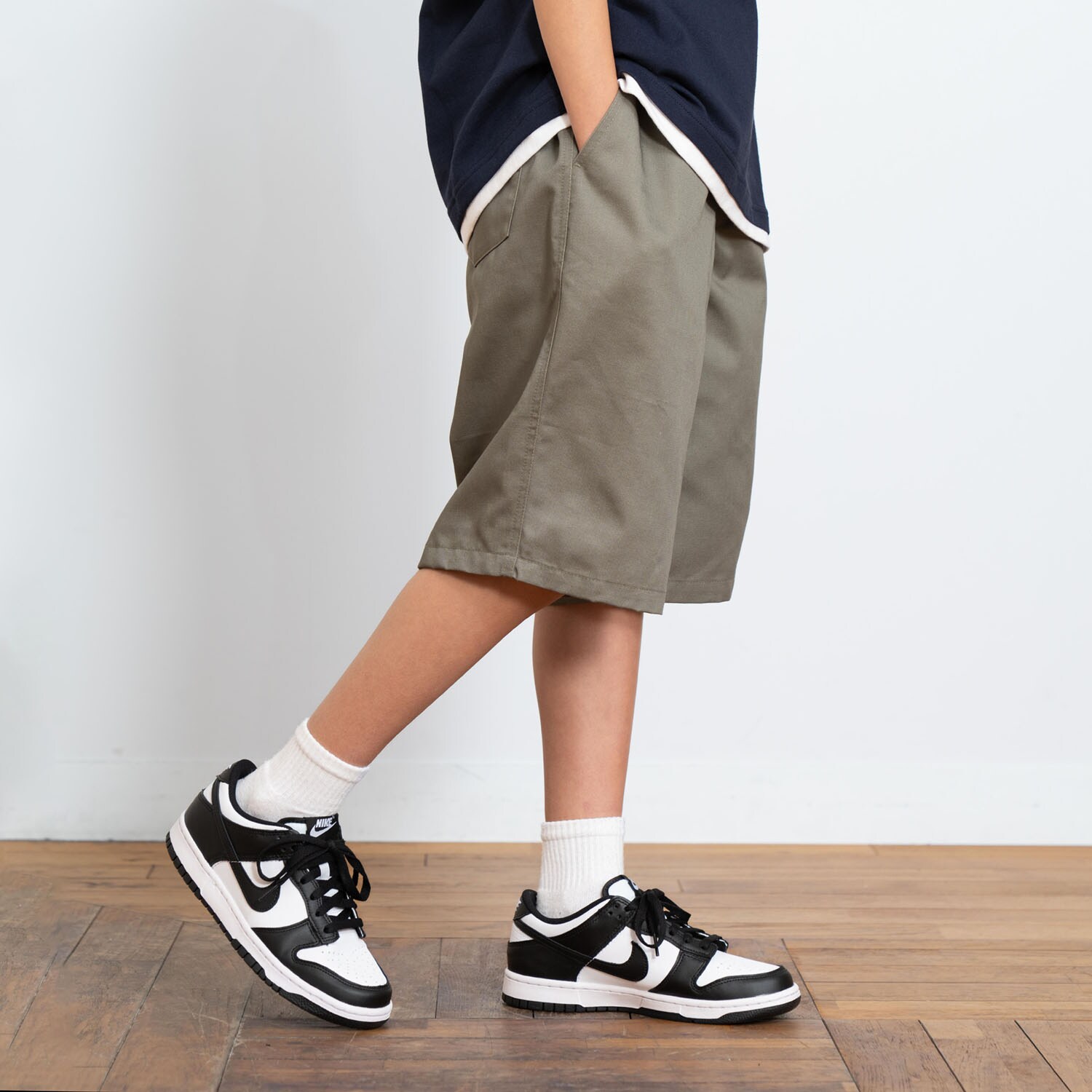 【プチプラ】シェフハーフパンツ