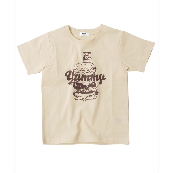 天竺・プリント半袖Tシャツ