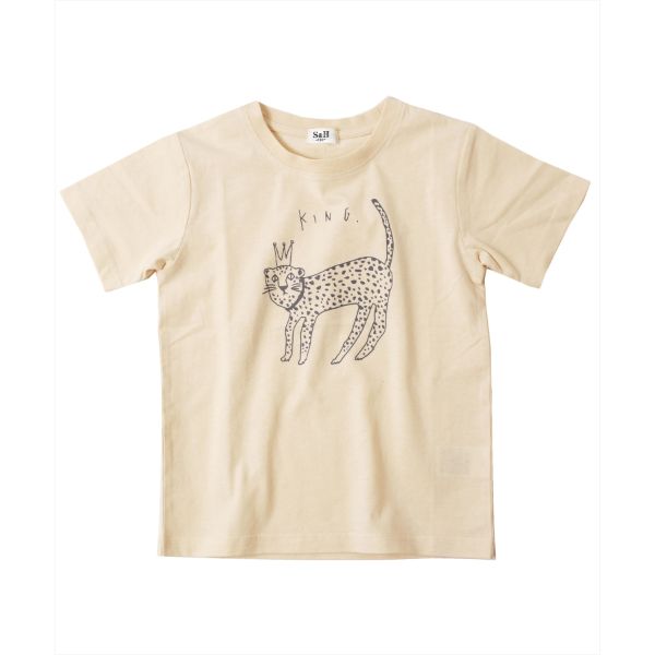 天竺・プリント半袖Tシャツ