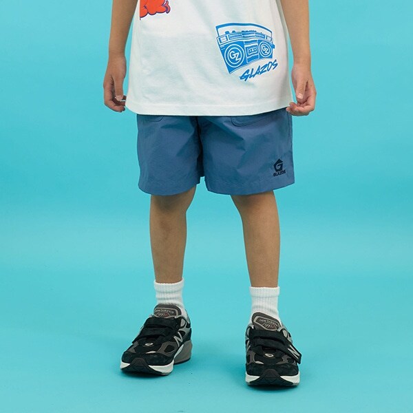 【SKIT0LY】【撥水】ナイロンワッシャーショーツ