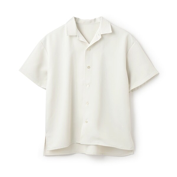 【SKIT0LY】【セットアップ対応】トロトロ・半袖開衿シャツ