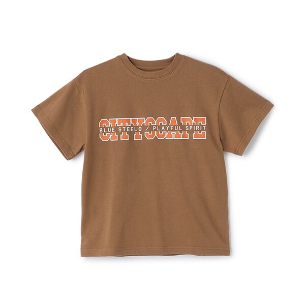 【SKIT0LY】【接触冷感】ハイクールコットン・オリジナルフロントプリント半袖Tシャツ