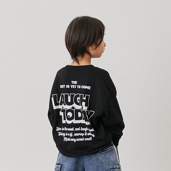 【SKIT0LY】【プチプラ】【乾きやすい】アソートバックプリントトレーナー