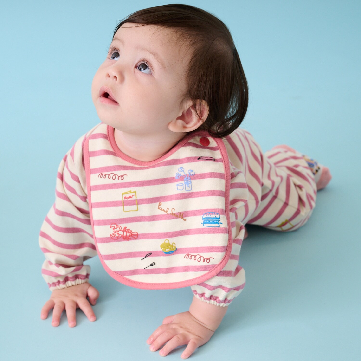 アラカルト柄ボーダースタイ