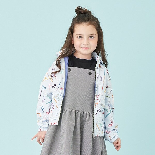 ペイントロゴ2wayブルゾン