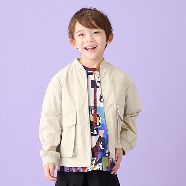 ビッグポケットナイロンブルゾン