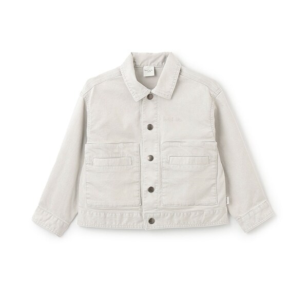 ロゴエンボスデニムジャケット