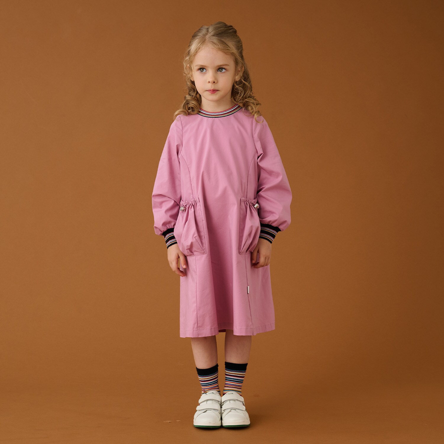 シグネチャーストライプリブワンピース