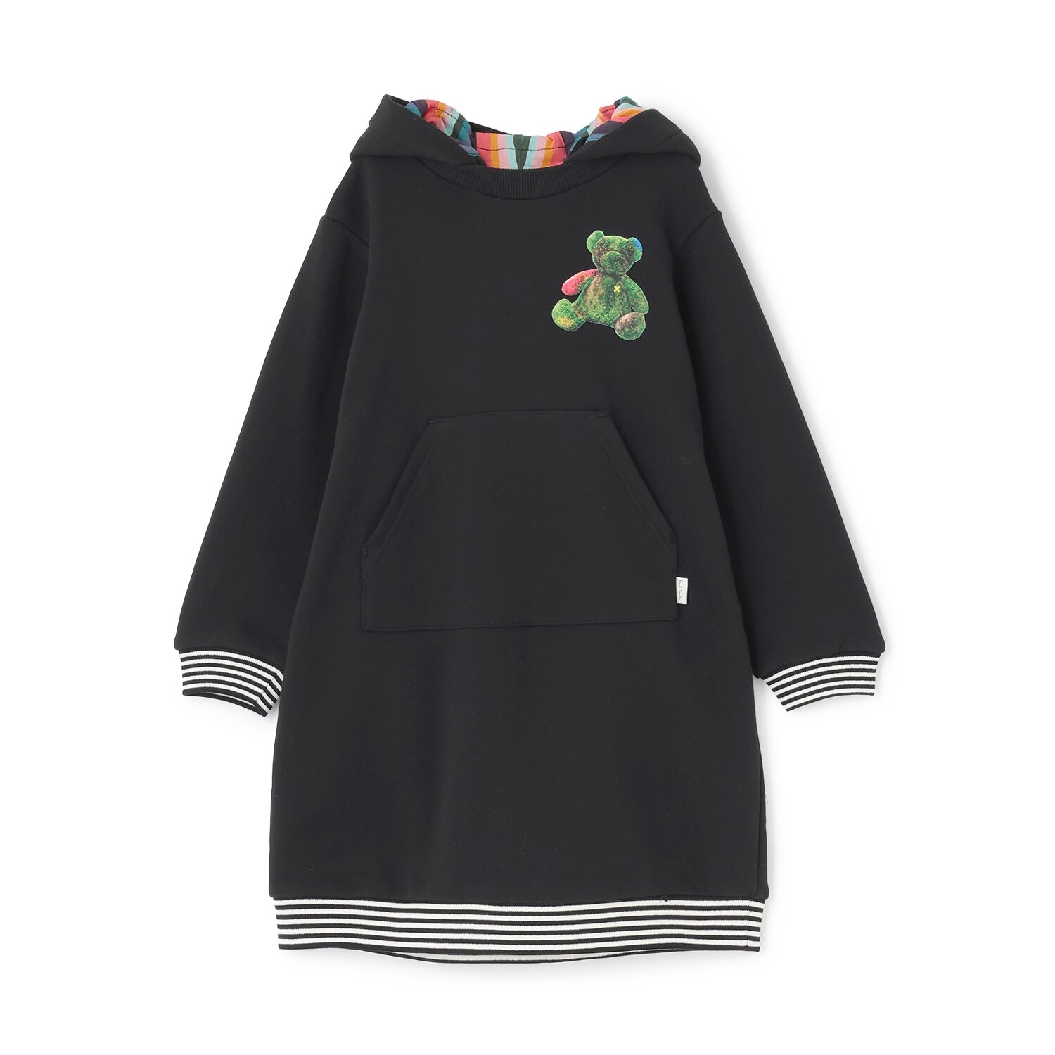 アースベア裏毛フードワンピース