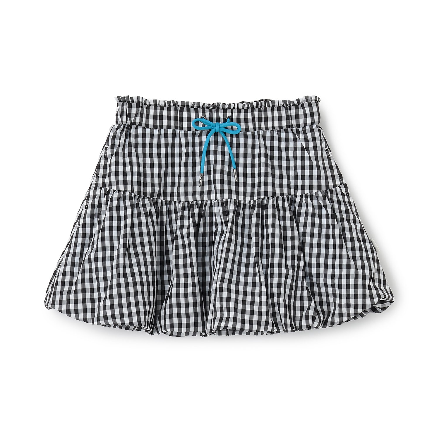 ギンガムチェックバルーンスカート