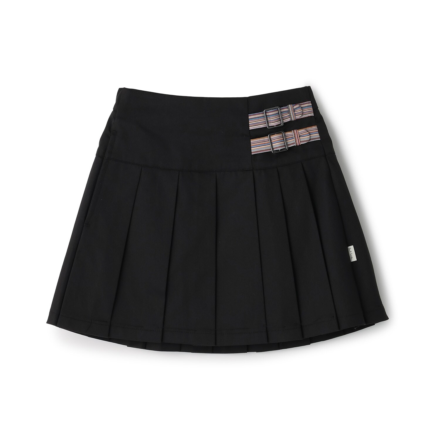 ラップ風プリーツスカート