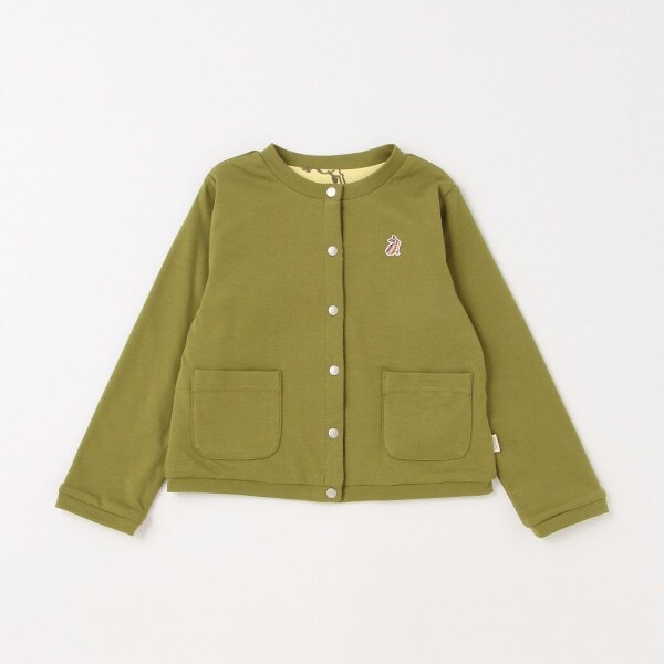 トドラー リバーシブル長袖カーディガン