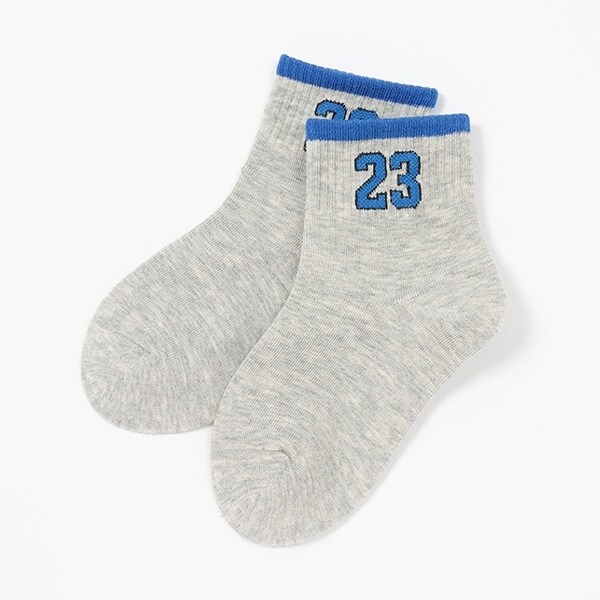 ナンバリングクルーソックス