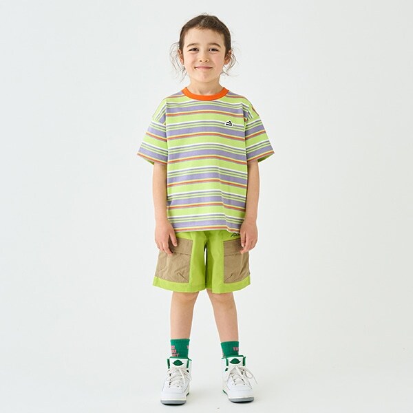 【4WAY】ストレッチカーゴハーフパンツ