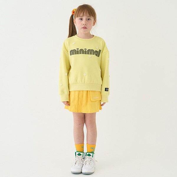 変形プリーツスカート