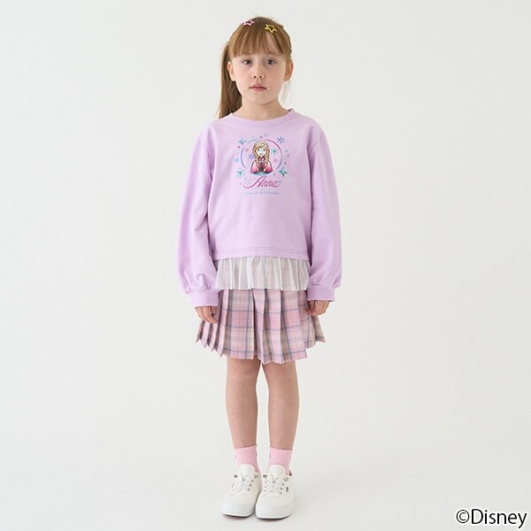 チェックプリーツキュロット