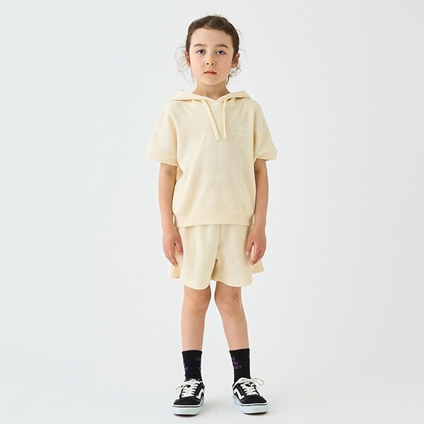 ワッフルカットショートパンツ