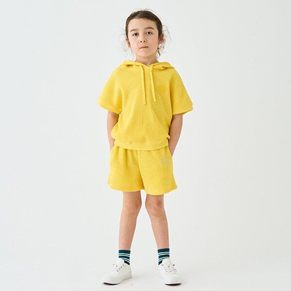 ワッフルカットショートパンツ