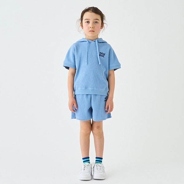 ワッフルカットショートパンツ